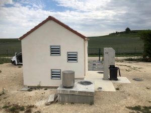 Compresseur - Installation du poste de Villers Allerand